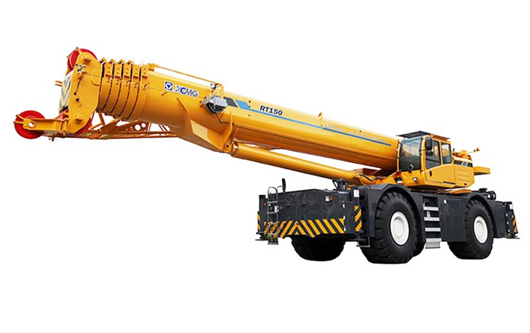 XCMG Official 150 Ton New Rough Terrain Crane RT150 China Tractor Mounted Crane for Sale